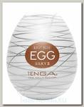 Яйцо мастурбатор Tenga Egg №18 Silky II с волнами