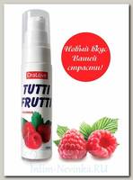 Съедобная смазка для орального секса Биоритм Tutti Frutti Малина, 30 мл