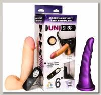 Вибрострапон с двумя насадками Uni Strap 6 Harness, 18 см