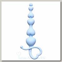 Анальная цепочка для начинающих Begginers Beads, Lola Toys, синяя
