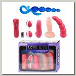 Baile Love Kits набор анальный: виброяйцо, шарики, бусы