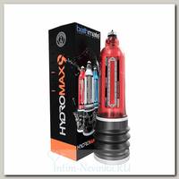 Водяная вакуумная помпа Bathmate HYDROMAX-9, 21 см, красная