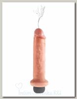 Фаллос со съемным резервуаром для жидкости SQUIRTING COCK 7, 17,8 см
