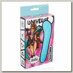 Мини-вибратор Universe Secret Flower из мягкого силикона, бирюзовый