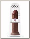Фаллоимитатор-гигант на присоске King Cock 12 Cock Flesh, 27 см