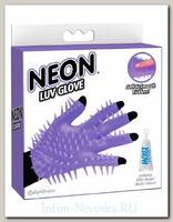 Перчатка для чувственной стимуляции эрогенных зон Neon Luv Glove, фиолетовая