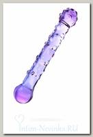 Фаллоимитатор Glas с ребристой головкой, 19 см