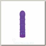 Maxx Power Vibe - Purple женский вибромассажер ребристый