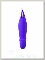 Мини-вибратор Universe Gentle Thorn с вибро ушком, фиолетовый