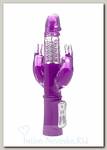 Вагинальный вибратор Hi-Tech Laci Purple, для клитора и анала, фиолетовый