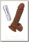 Реалистичный женский вибратор RealStick Elite Mulatto, 16 см