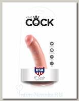 Фаллоимитатор на присоске 6 Cock 12.7 см, телесный