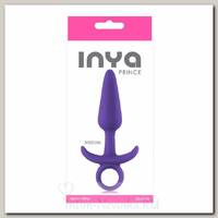 Анальная пробка средняя Inya Prince - Medium, фиолетовая