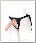 Страпон LOVETOY с поясом HARNESS 20,5 см
