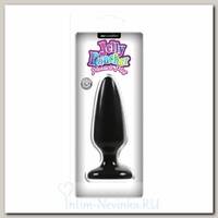 Анальная пробка мини Jelly Rancher Pleasure Plug - Medium, черная