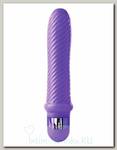 Ребристый вибратор Classix Grape Swirl