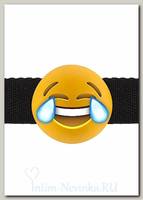 Кляп со смеющимся смайликом LOL Emoji