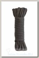 Веревка для бондажа Lola Toys Bondage Collection, серая