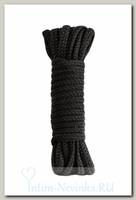 Веревка для бондажа Lola Toys Bondage Collection, черная