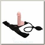Baile Sensual Comfort Strap-On фаллоимитатор с грушей, 28 см