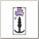 Jelly Rancher T-Plug - анальная пробка рельефная, черная