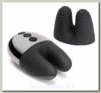 Массажер с двойной вибрацией Le Wand Double Vibe, черный