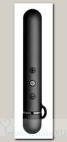 Силиконовый мини-вибратор Le Wand Baton, черный
