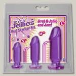 Набор из трех анальных стимуляторов Anal Trainer Kit, фиолетовый
