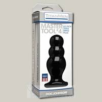 Фигурная анальная пробка Titan Men, 16 см