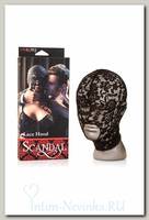 Закрытая маска на лицо Scandal® Lace Hood