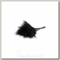 Маленькая щекоталка Easytoys small tickler, черная