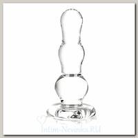 Стеклянная елочка прозрачного цвета Glas-140