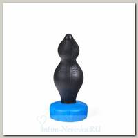 Анальный стимулятор Falun BU06BB из силикона, диаметр 4 см