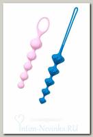 Набор анальных цепочек Satisfyer Beads, разноцветный