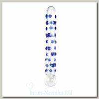 Прямой жезл с массажными точками CLEAR LOVE 17,5 см
