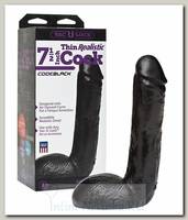 Насадка для страпона Vac-U-Lock CodeBlack, 17 см