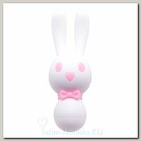 Многофункциональный вибростимулятор-зайчик Dorcel, 16 см, белый