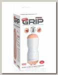 Двусторонний мастурбатор вагина-ротик в мягкой тубе Tight Grip Pussy