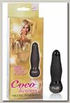 Вибромассажер COCO HIDE&PLAY PKT MSG-BLK черного цвета