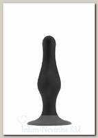 Анальная пробка BUTT PLUG, черная