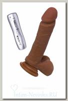 Ротатор-мулат TOYFA RealStick Elite Mulatto, 16 см