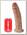 Фаллоимитатор-гигант на присоске King Cock 10 Cock Brown, 23 см, загорелый