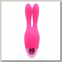 Многофункциональный вибростимулятор Dream Bunny 6.5 см, розовый