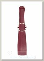 Паддл Shots Media Ouch Belt Flogger, бордовый