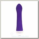Аккуратный вибратор небольшого размера CARESSING VIBE, 12 см, фиолетовый