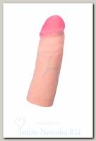 Насадка на страпон REALSTICK, 18 см
