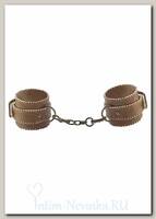 Кожаные комфортные оковы на ноги Ankle