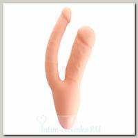 Вибратор INDULGENCE Rechargeable Insatiable Desire, телесный