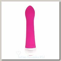 Аккуратный вибратор небольшого размера CARESSING VIBE, 12 см, розовый