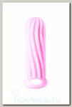 Насадка на пенис для увеличения Lola Games Homme Wide 11-15 см, розовый